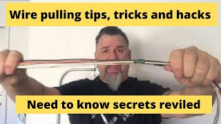 Wire Pulling Trick Everyone Needs to See When the Fish Tape Fails What You Do Next Will Shock You [upl. by Birdella944]