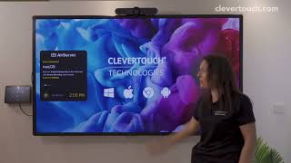 Clevertouch  CM Pro  Français [upl. by Nnylirej]