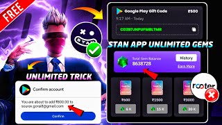 Stan app se diamond kaise le  Free redeem code app 2023  how to get gems in stan app  Redeem Code [upl. by Assyral]