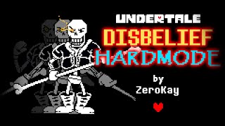 DISBELIEF HARDMODE Disbelief Papyrus Hardmode Undertale [upl. by Hcib]