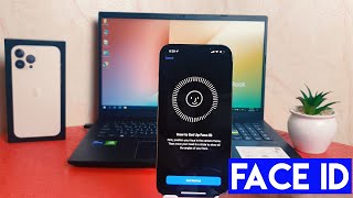 iPhone 13 Pro Max How to Setup Face ID [upl. by Earleen]