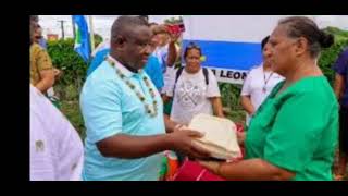 HE President Julius Maada Bio Visit the Village that Adapt the name Sierra Leone 2024 CHOGM Samoa [upl. by Keavy636]