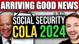 Social Security COLA INCREASE for 2024… GREAT NEWS [upl. by Yelime169]