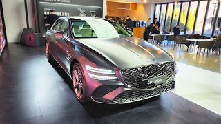 2025 Genesis G80 Sport Facelift Walkaround Exterior and Interior [upl. by Nosydam502]