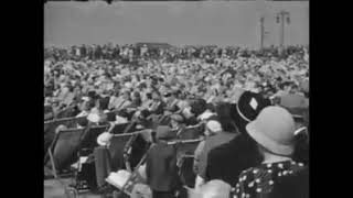 15th September 1934 Introducing Morecambes new Carnival Queen copyright Bfi [upl. by Lilithe904]