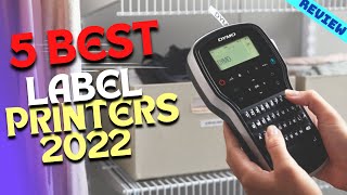 Best Label Printer of 2022  The 5 Best Label Makers Review [upl. by Derriey]