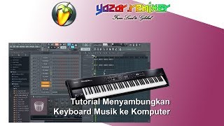 Tutorial Cara Menggunakan Keyboard Musik sebagai MIDI Controller [upl. by Eniawtna]