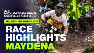 Maydena Race Highlights  UCI Mountain Bike Enduro World Cup [upl. by Anthiathia182]