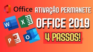 ATIVAÇÃO DO OFFICE 2019 PERMANENTE  PASSO A PASSO SIMPLES E RÁPIDO [upl. by Assiluy]