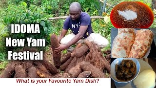 New Yam Festival in Idoma Land [upl. by Ahsitel]