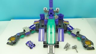 G1 TRYPTICON TRANSFORMERS THROWBACK VIDEO TOY REVIEW [upl. by Relyks]