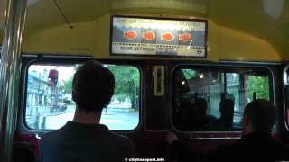 2014 London Routemaster Bus Ride [upl. by Keel]