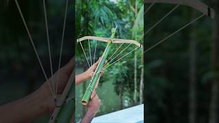 Bamboo creations with new Crossbow Bamboo Slingshots Diy Bambooart [upl. by Iclehc]