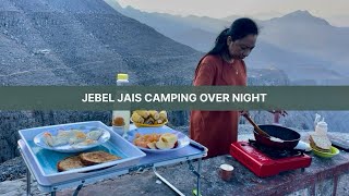 Overnight camping at Jebel Jais  Camping in UAE 2024  jabal jais Rasal khaima  hellopeden83 [upl. by Selrhc]