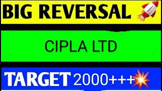 CIPLA LTD SHARE LATEST NEWS TODAYCIPLA SHARE TARGETCIPLA LTD SHARE NEWSCIPLA SHARE LATEST NEWS [upl. by Hellman]