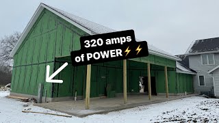 FUTURE PROOF your electrical install  Garage Build Ep 7 [upl. by Islehc]