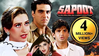 SAPOOT HINDI FULL MOVIE 1996  Akshay Kumar Karishma Kapoor Sunil Shetty Sonali Bendre [upl. by Fitzgerald]