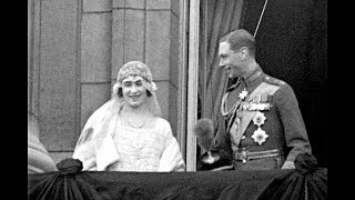 The Queen Mother marries the future King George VI at Westminster Abbey [upl. by Brana]