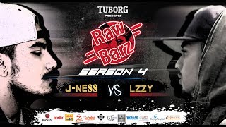 Jenesh Vs Lzzy Official Video  Tuborg Present’s RawBarz Rap Battle S4E2 [upl. by Bara880]