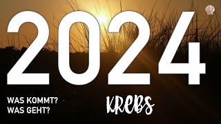 KREBS 2024  WAS KOMMT WAS GEHT ♋️ JAHRESLEGUNG TAROTLEGUNG KARTENLEGUNG [upl. by Werra]