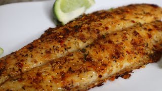 Super Easy Oven Baked Fish RecipeFish Recipe Quarantine Recipe [upl. by Eetak]