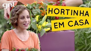 Como fazer uma horta caseira  Jardinagem  Carol Costa [upl. by Emerick584]