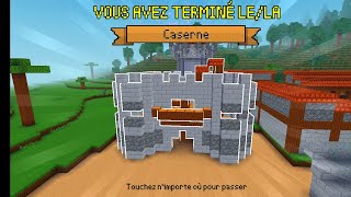 on termine la Caserne sur block craft [upl. by Stubbs]