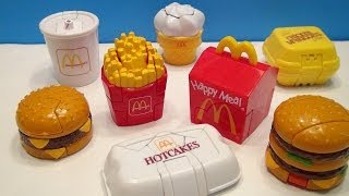 MCDONALDS 1990 MCDINO CHANGEABLES HAPPY MEAL WAVE 3 FULL COLLECTION TOY REVIEW [upl. by Stenger]