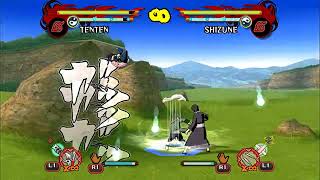 Naruto Shippuden Ultimate 6 TENTEN🆚SHIZUNE  RTX3080R7800X3D💥PCSX2 Emulador PlayStation²  4K60FPS [upl. by Atiniuq918]