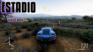 Forza Horizon 5 Estadio Speed Trap Weekly Challenge  How To Feb 22 2024 [upl. by Inalaek]