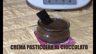 CREMA PASTICCERA al CIOCCOLATO con il BIMBY TM6  TM5  TM31 [upl. by Aitan]