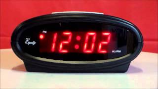 Equity 30228 Electric Alarm Clock [upl. by Lovash622]