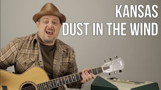 Dust in the Wind Kansas Guitar Lesson  Tutorial [upl. by Lester]