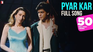 Pyar Kar Song  Dil To Pagal Hai  Shah Rukh Khan Madhuri Karisma  Lata Mangeshkar Udit Narayan [upl. by Nuahsor]