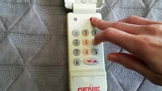 Program Genie ACSD1G Keypad to Multiple Doors [upl. by Kylynn]