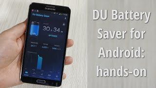 DU Battery Saver for Android handson [upl. by Nylemaj]