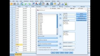 Regression Analysis Using ProcessMacro Model 4 in SPSS [upl. by Htebi]