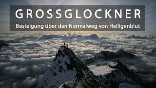 Grossglockner Besteigung mit Bergführer über die Normalroute von Heiligenblut [upl. by Nehgam]