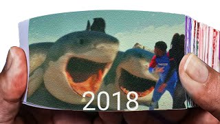 Headed Shark Attack of Evolution 2012 2018 Flipbook [upl. by Ffirahs]