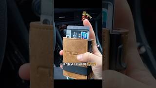 Rfid wallet reviewRfid wallet card holderslim wallet youtubeshort shorts [upl. by Barboza122]