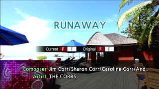 Runaway  The Corrs Karaoke Version [upl. by Carnay]