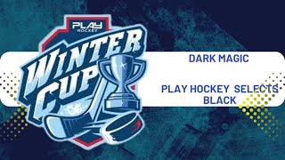 Winter Cup AAA  Dark Magic 2 Vs Play Hockey Selects Black 7 [upl. by Anidem941]