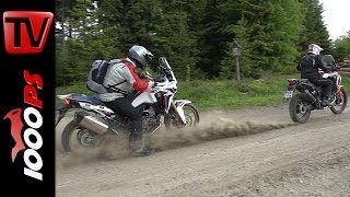 Reise Enduro Straßenreifen vs Offroadreifen  Vor und Nachteile  Offroad Vergleich 2016 [upl. by Carmita]