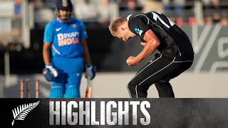 Jamieson Shines On Debut Jadeja Fightback  FULL HIGHLIGHTS  BLACKCAPS v India  2nd ODI 2020 [upl. by Menides555]