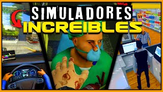 7 MEJORES JUEGOS de SIMULACION para PC que PODRAS JUGAR sin tarjeta grafica🎮🔥 [upl. by Esiuolyram]