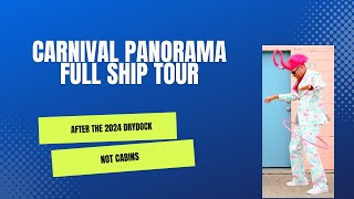 Carnival Panorama Full Ship Tour [upl. by Nodal192]