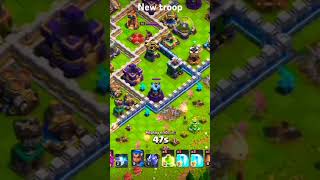 Barcher vs my base  new troop archer  Barbarian in coc [upl. by Tomkiel]