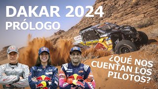 DAKAR 2024 ¿Qué dijeron los pilotos en el Prólogo Disponible en español [upl. by Samford87]