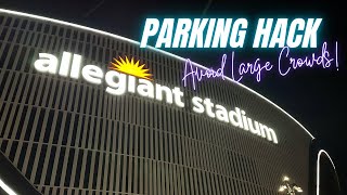 Allegiant Stadium Parking Hack  49ers  Raiders Preseason NFL Football  Las Vegas [upl. by Grenville946]