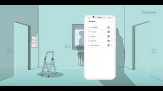 BTicino professional configurazione impianto MyHOME in cantiere con l App Home  Project [upl. by Penelopa205]